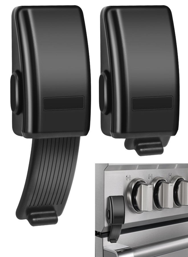 Windspeed 1.8x3.1 Inch Childproof Oven Door Lock 2 Pack Updated Oven Front Lock Child Safety Oven Lock Baby Proofing - Image 1